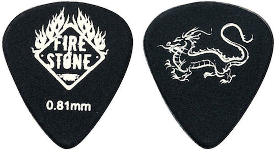 Fire & Stone Plektrum Gitarre Dicke 0.81mm Verpackung 1Stück