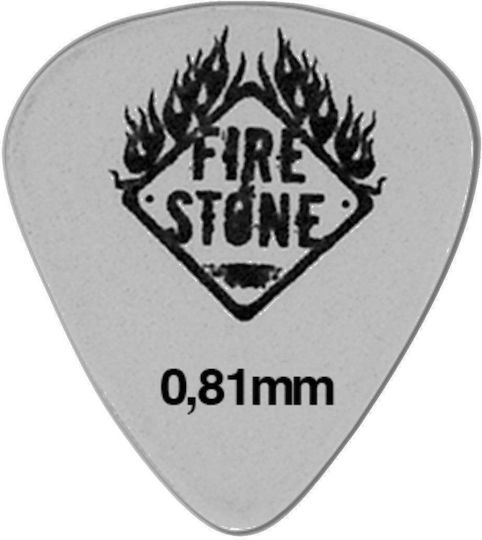 Fire & Stone Πένα Κιθάρας Celluloid Πάχους 0.81mm Συσκευασία 1τμχ
