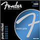Fender Комплект Чист никел Хорди за Електрическа китара 11 - 49"