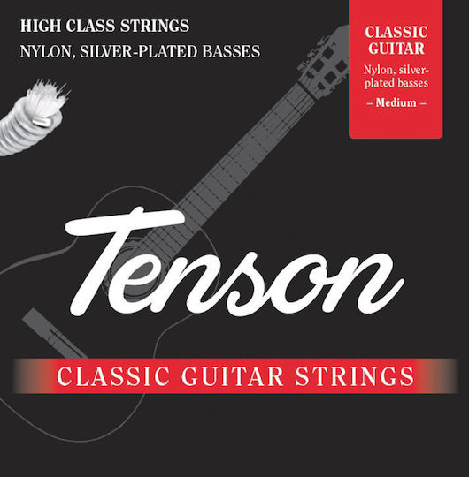 Gewa Set Of Silver Plated Classical Guitar Strings 28 - 44