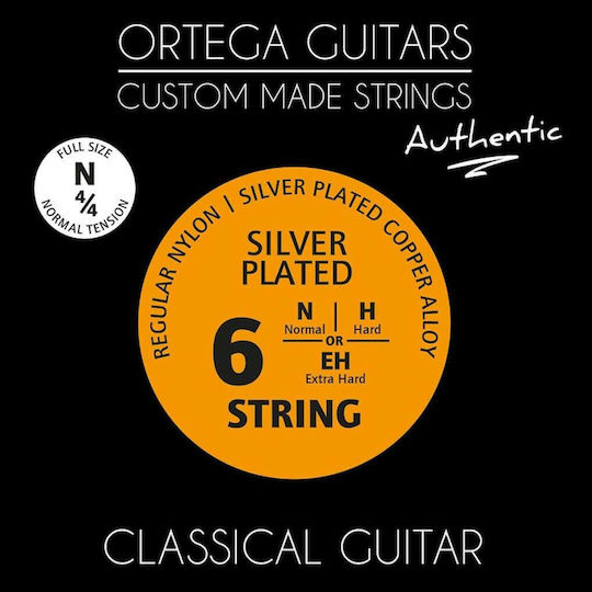 Ortega Set of Nylon Strings for Classic Guitar 28 - 43"
