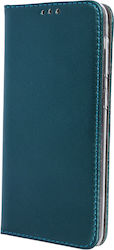 Smart Magnet Leather Book Green (Galaxy M52)