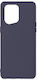 Matt Back Cover Σιλικόνης Μπλε (Oppo Find X5 Pro)