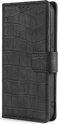 Skin Feel Crocodile Texture Черен (Vivo X60 Pro 5G)