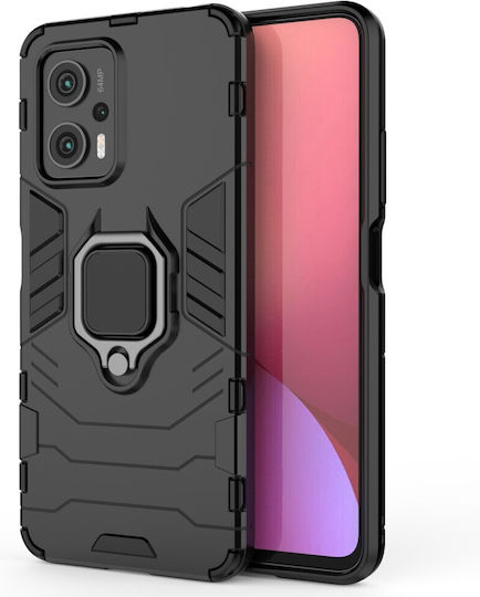 Mad Mask Back Cover Silicone Magnetic Black (Poco X4 GT 5G)
