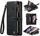 Galaxy Wallet Δερματίνης Μαύρο (Galaxy Z Fold 3)