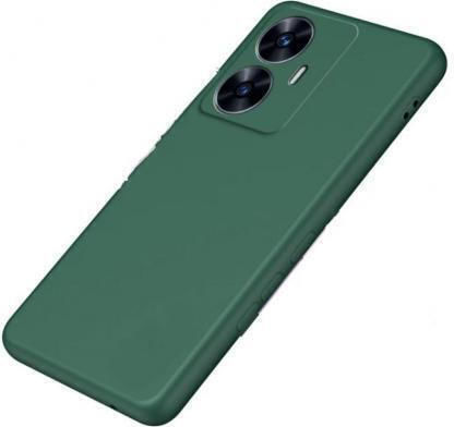 Matt Back Cover Σιλικόνης Πράσινο (Realme C55)