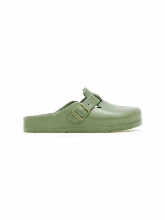 Plakton Anatomic Clogs Khaki