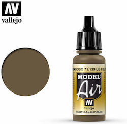Acrylicos Vallejo Model Air Цвят за Моделиране ...