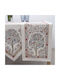 Dimeco Platzdeckchen Beige 50x32cm Π8000MAT0008282 1Stück