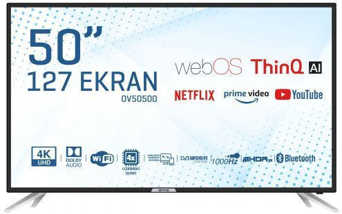 Onvo Smart Τηλεόραση 50" 4K UHD LED OV50500 HDR (2022)