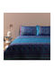 Bassetti Granfoulard Σετ Σεντόνια Υπέρδιπλα 250x280εκ. Μπλε (4τμχ)
