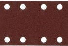 Milwaukee Palm Sander Sanding Sheet K80 with Holes 80x133mm Set 10pcs