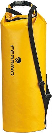 Ferrino Aquastop Στεγανός Σάκος Ώμου 70lt Κίτρινος