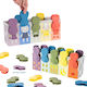 Taf Toys Shape Sorting Toy Match & Count Bunny for 18++ Months