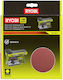 Ryobi Orbital Sander Sanding Sheet K80 150x150mm Set 10pcs