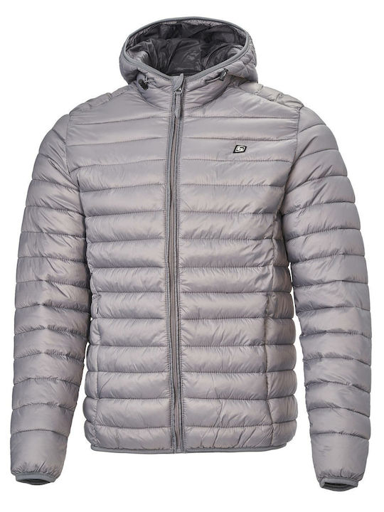 Blend Χειμωνιάτικο Μπουφάν Puffer Γκρι