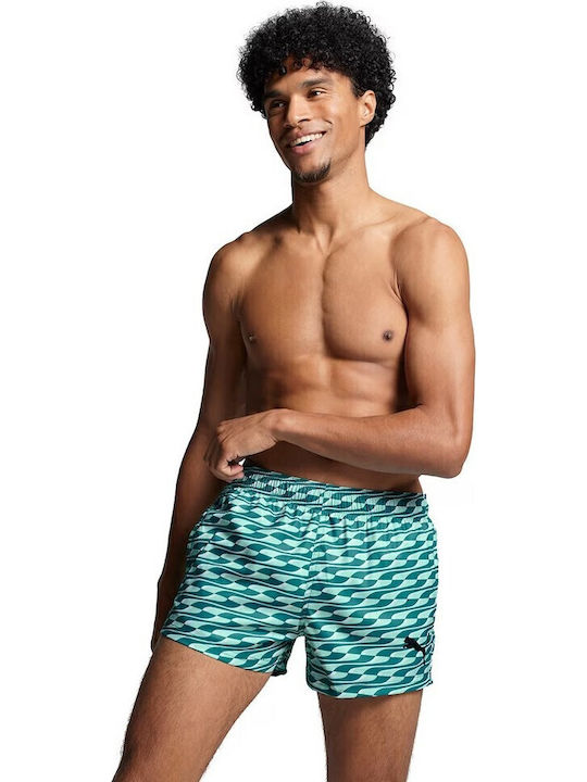 PUMA Men's Swimwear Shorts Green