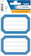 Herma Notebook Labels 12pcs