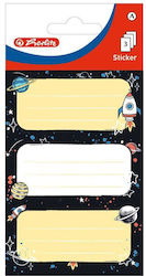 Herlitz Notebook Labels Space 10pcs