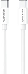 Riversong Lotus 08 USB 2.0 USB-C male - USB-C 60W 1m Riversong Lotus 08 USB 2.0 USB-C male - USB-C 60W 1m