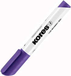 Kores Μαρκαδόρος Πίνακα Μωβ 3mm