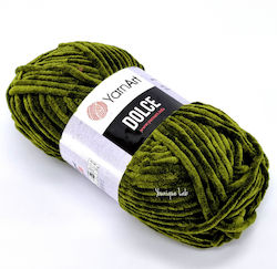 YarnArt Dolce Chunky Μικροπολυεστέρας Πράσινο 1...