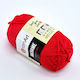 Makramee Strickgarn Mikropolyester Rot 90g
