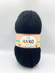 Nako Bebe 100 Acrilic Negru 360m 100gr