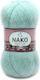 Nako Angora Luks Mixed Dusty Mint Knitting Yarn...