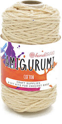 Handibrand Yarn for Bags Cotton Ecru 100m 100gr
