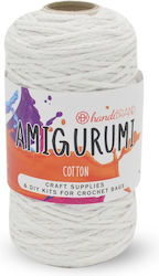 Handibrand Yarn for Bags Cotton White 100m 100gr