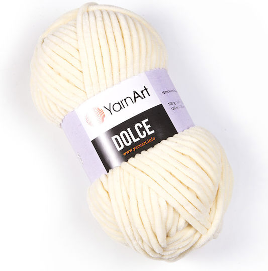 YarnArt YarnArt Dolce Chunky Mikropolyester Gelbe 120m 100g
