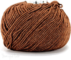 YarnArt Yarn Synthetisches Braunes Strickgarn 50m