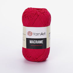 YarnArt Macrame Μακραμέ Συνθετικό Κόκκινο 130m ...