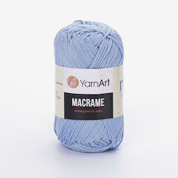 YarnArt Macrame Μακραμέ Συνθετικό Γαλάζιο 130m ...