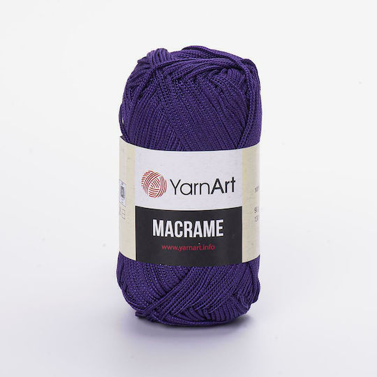 YarnArt Macrame Macrame Sintetic Violet 130m 90gr