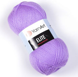 YarnArt Elite Ακρυλικό Μωβ 300m 100gr