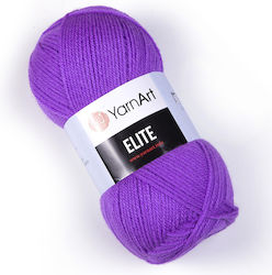 YarnArt Elite Ακρυλικό Μωβ 300m 100gr