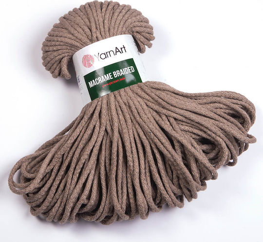YarnArt Strickgarn für Taschen Makramee Baumwolle Beiges 67m 250g