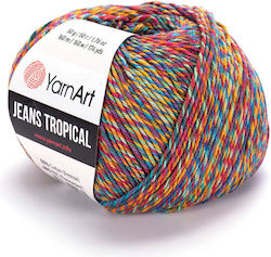 YarnArt Strickgarn Blau 160m 50gr