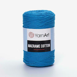 YarnArt Макраме Памучна Тюркоазена 225м 250гр