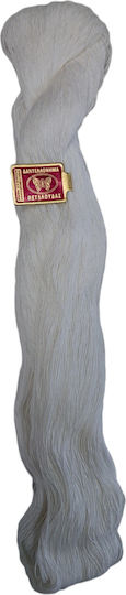 Petalouda Strickgarn Spitzenfaden Baumwolle Weiß 40g 506L