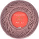 Petalouda Strickgarn Spitzenfaden Baumwolle Lila 210m 50g