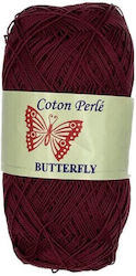 Petalouda Perle Baumwolle Rote 340m 50g
