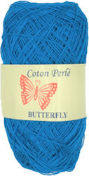 Petalouda Perle Baumwolle Blau 340m 50g