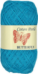 Petalouda Perle Baumwolle Blau 340m 50gr