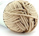 Bags Natur Polyester Beige 70m 100g Knitting Yarn