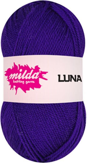 Lama Плетиво за плетене Acrilyc Лилав 240м 100гр