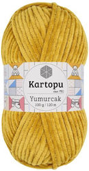 Kartopu Yumurcak Gelbes Strickgarn